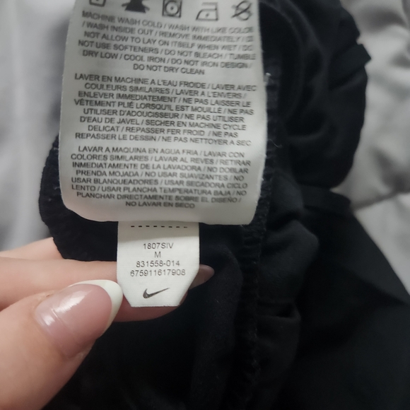 Nike Black Athletic Shorts Lightweight Performance - Picture 3 of 3